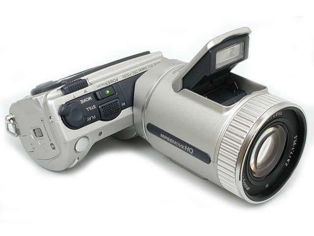 索尼DSC-F505V數碼相機 經典工業設計的永恒回響